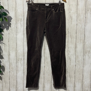 J. Jill Mid Rise Velvet Velour Jeans Cotton Spandex Blend Petites‎ Women's 10